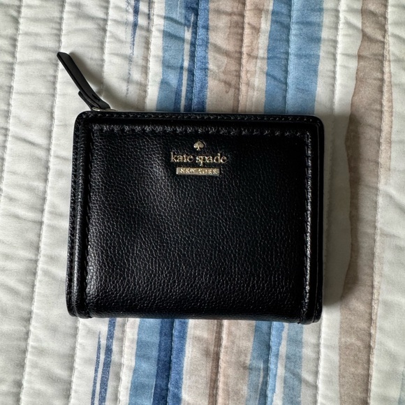 kate spade Handbags - Kate Spade Black Leather Wallet